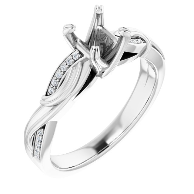 14k White Gold