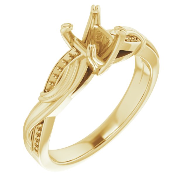 14k Yellow Gold