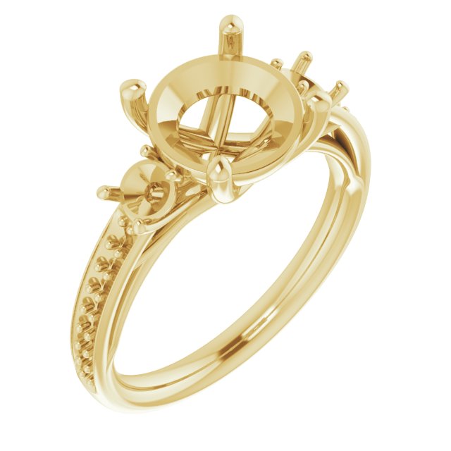 Three-Stone Engagement Ring