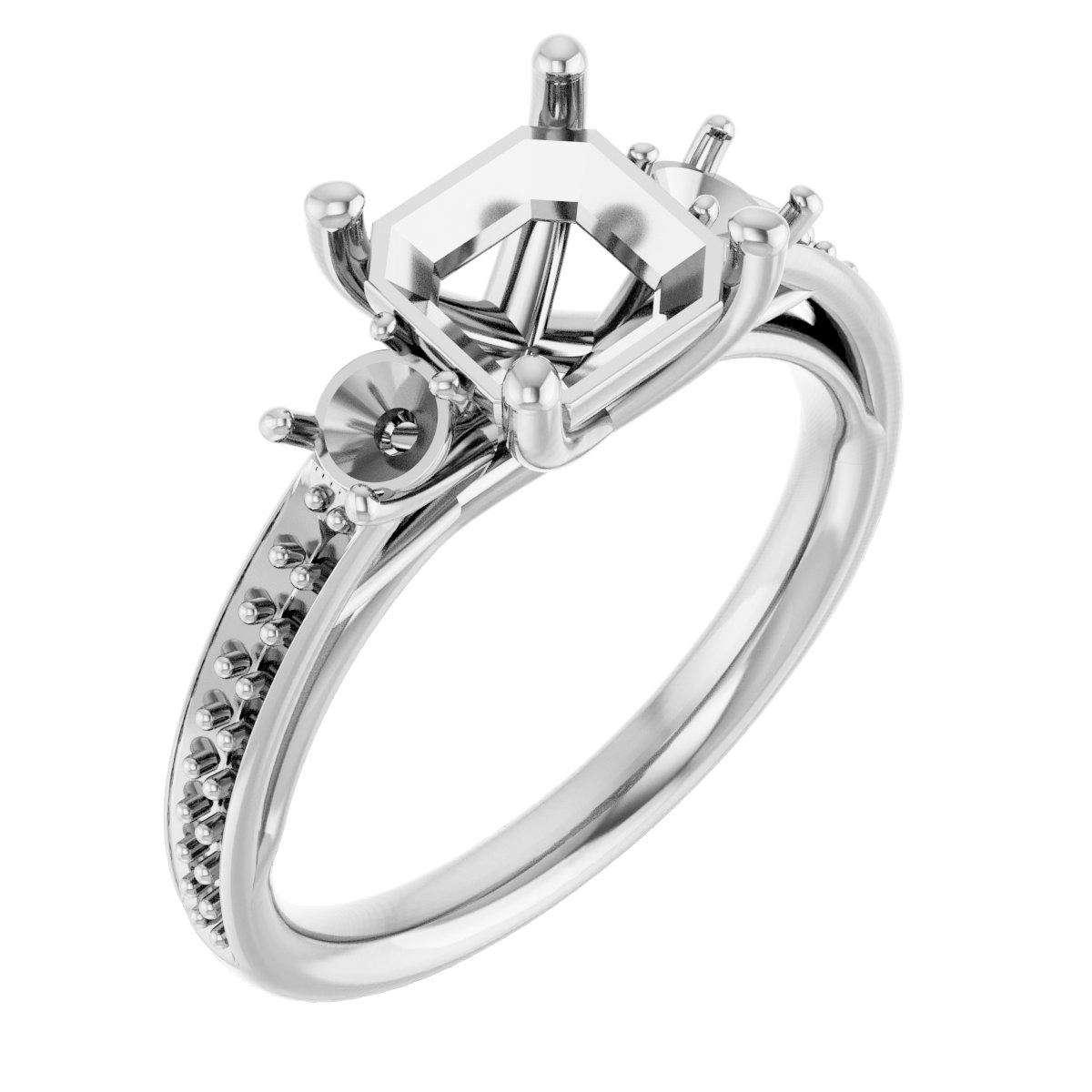Three-Stone Engagement Ring