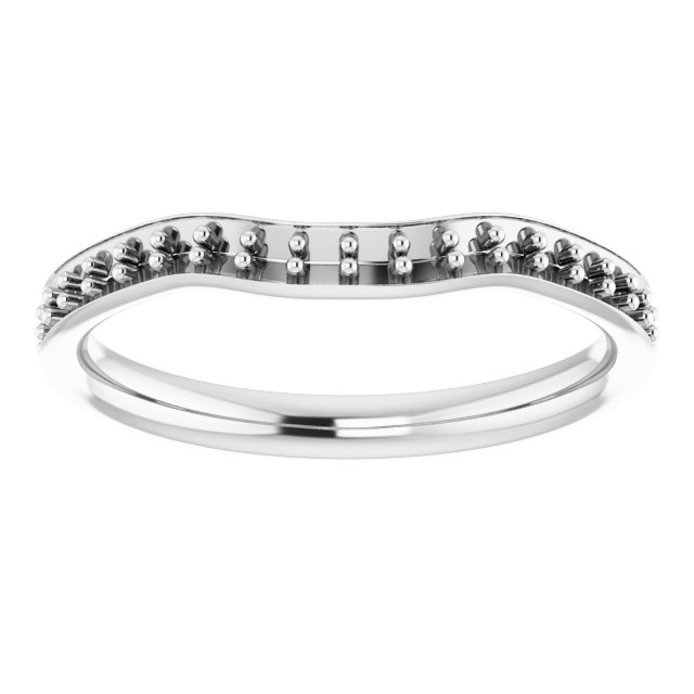 Band Mounting for 7.4 mm Round Ring view 3