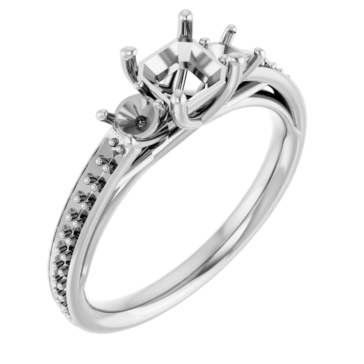 Three-Stone Engagement Ring