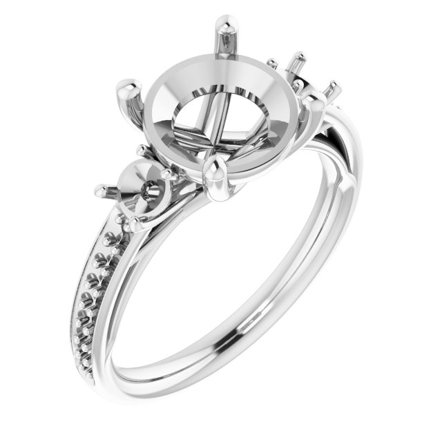 Three-Stone Engagement Ring