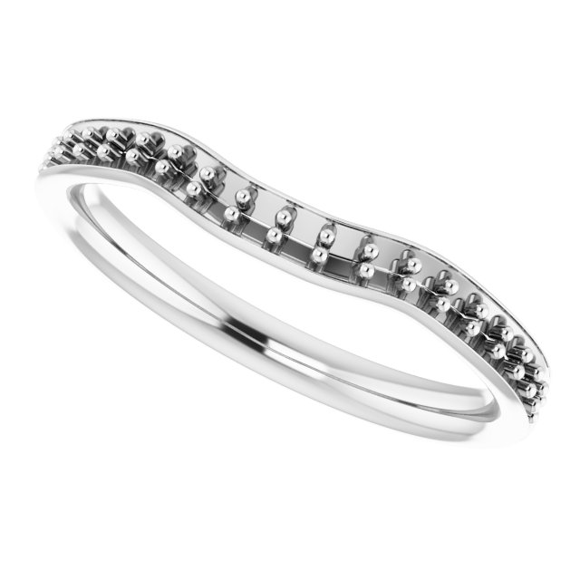 Band Mounting for 7.4 mm Round Ring view 5