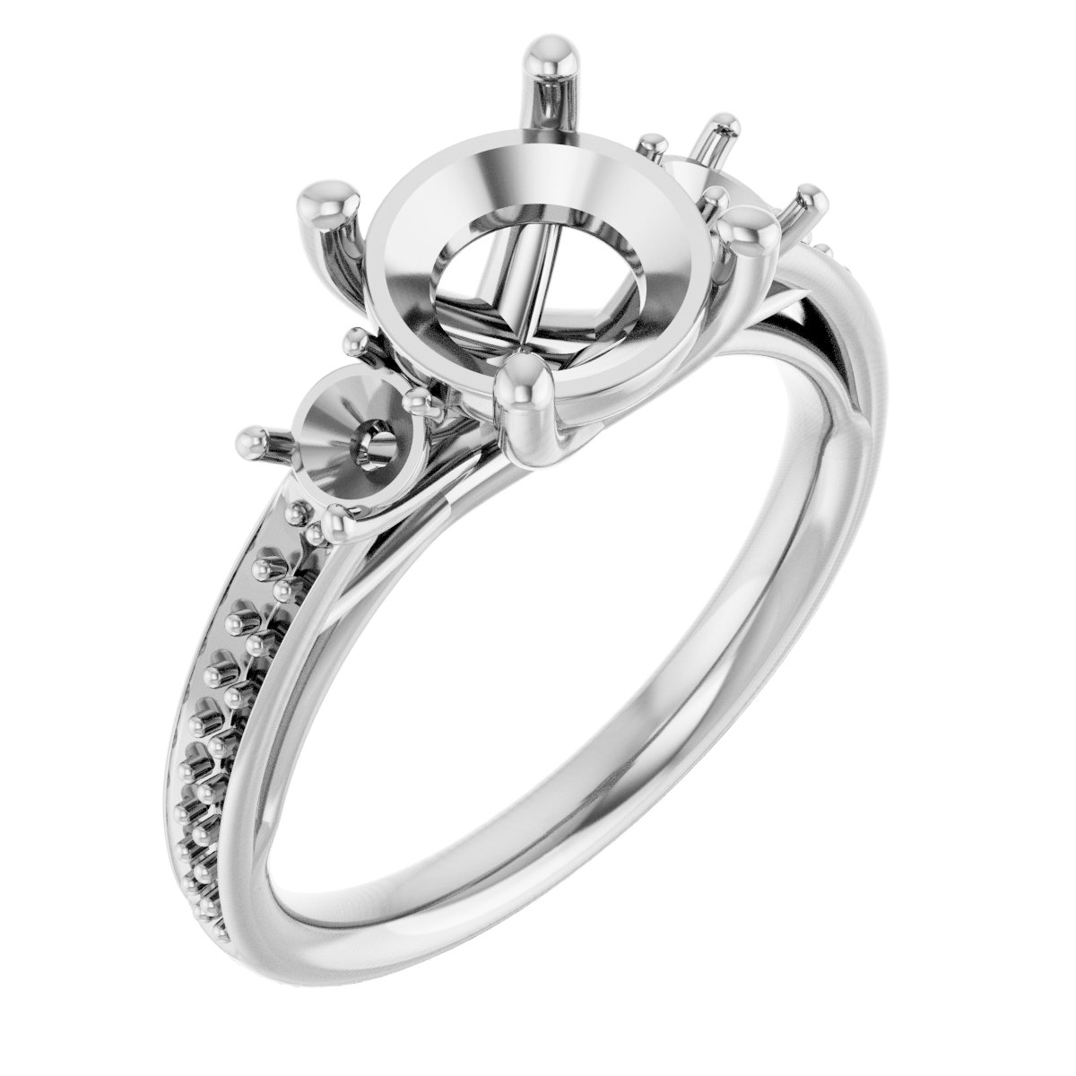 Three-Stone Engagement Ring