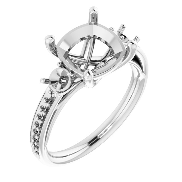 Three-Stone Engagement Ring