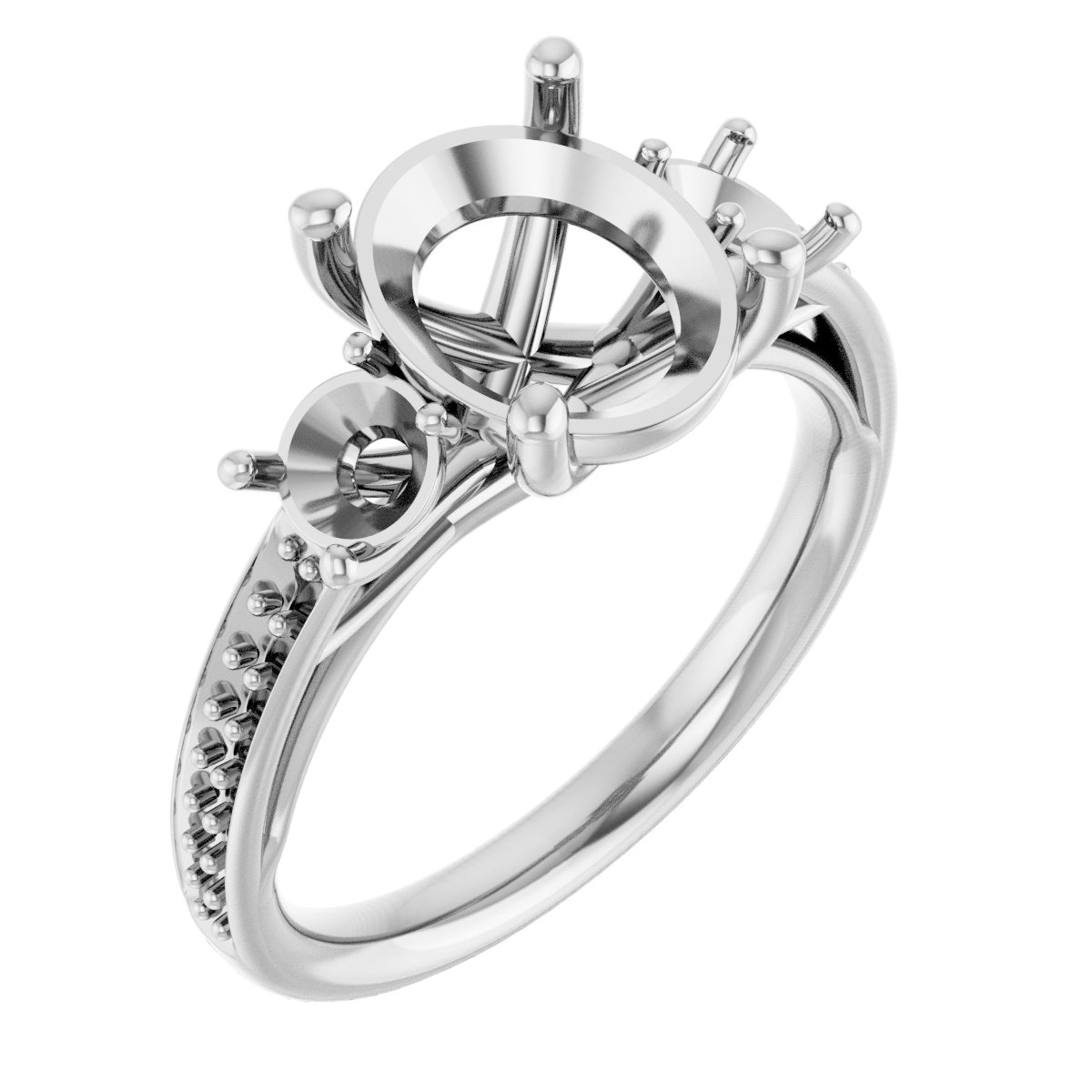 Three-Stone Engagement Ring
