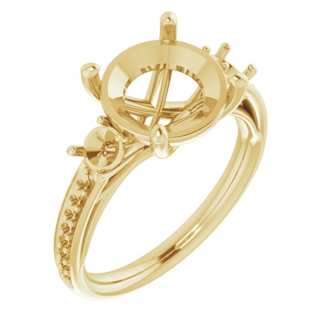 Three-Stone Engagement Ring