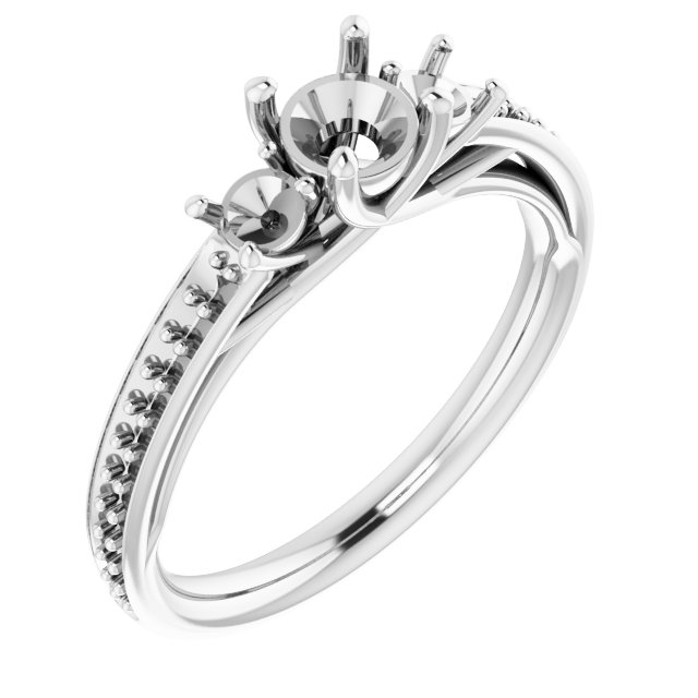 Three-Stone Engagement Ring
