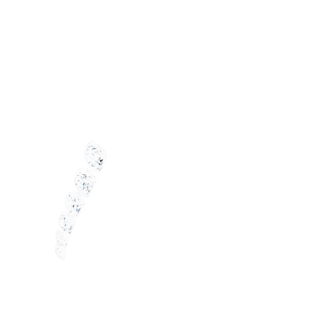 Baguette Accented Engagement Ring