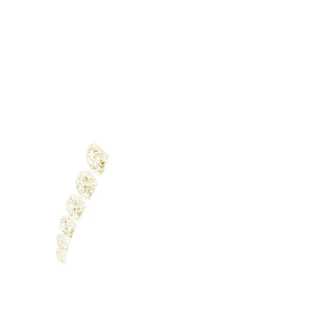 Baguette Accented Engagement Ring