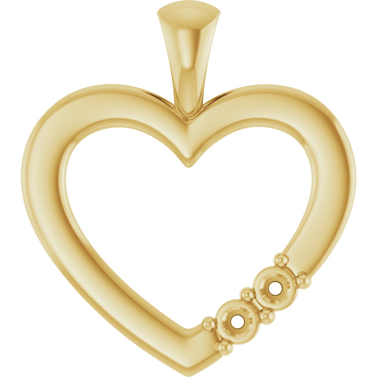 Family Heart Necklace or Pendant