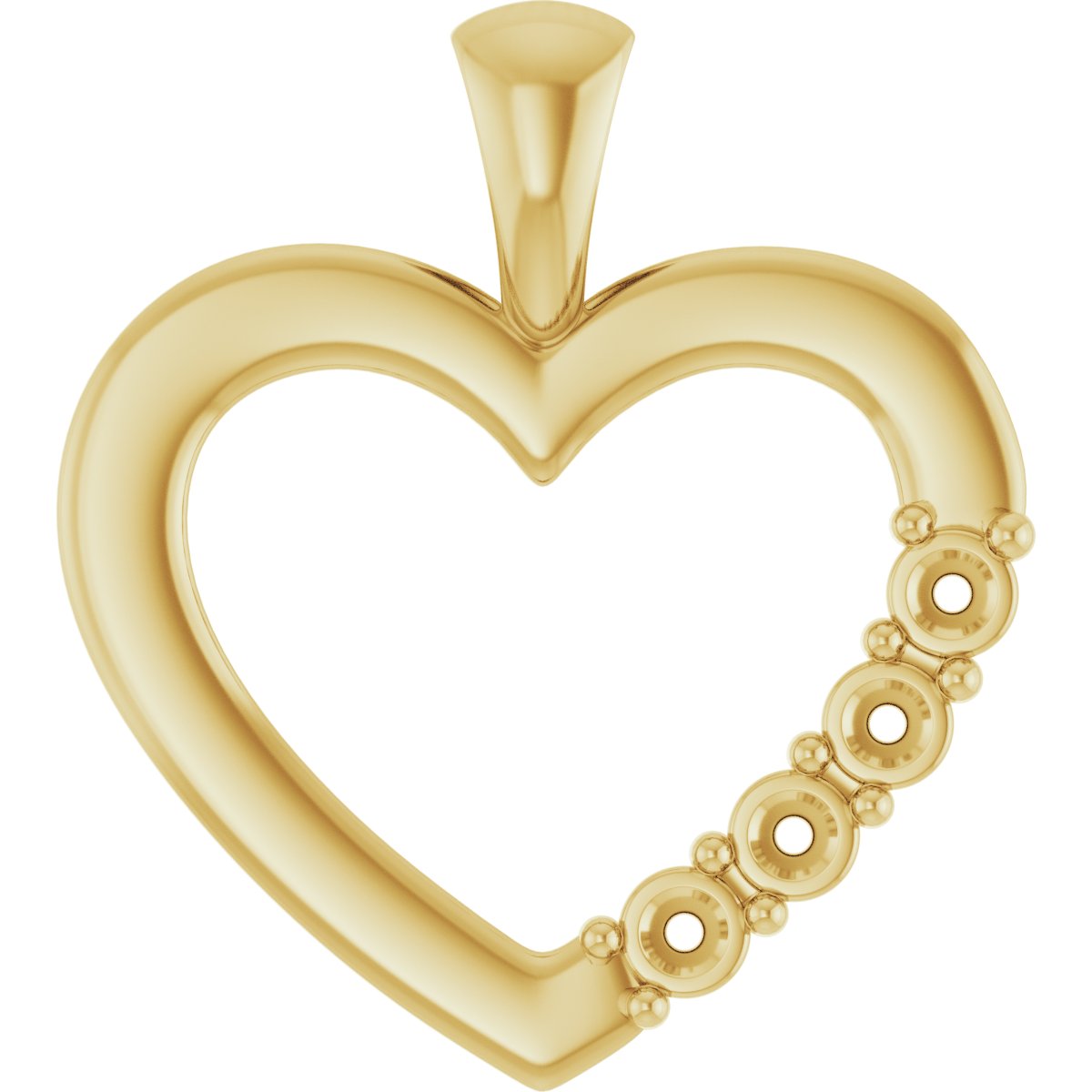 Family Heart Necklace or Pendant