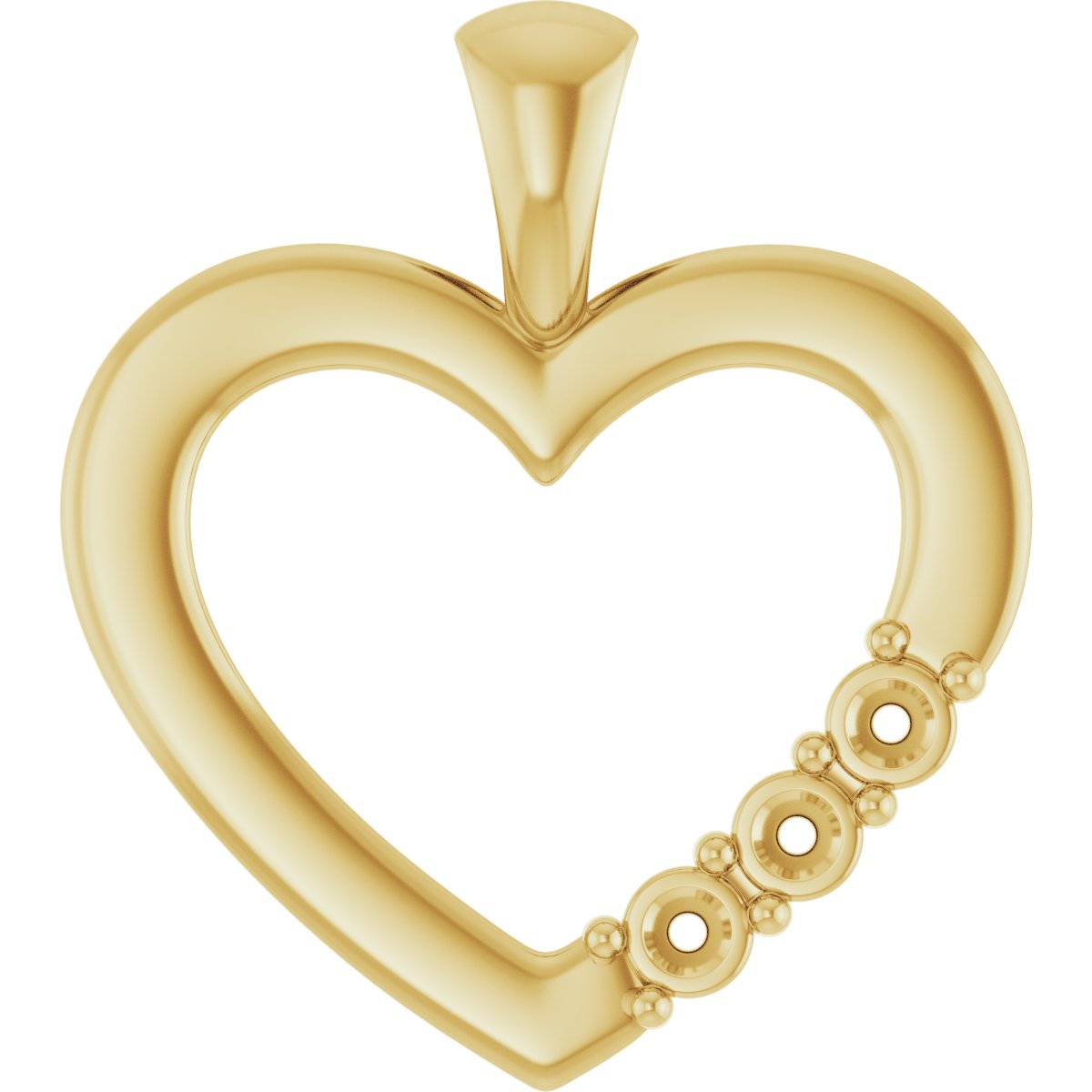 Family Heart Necklace or Pendant