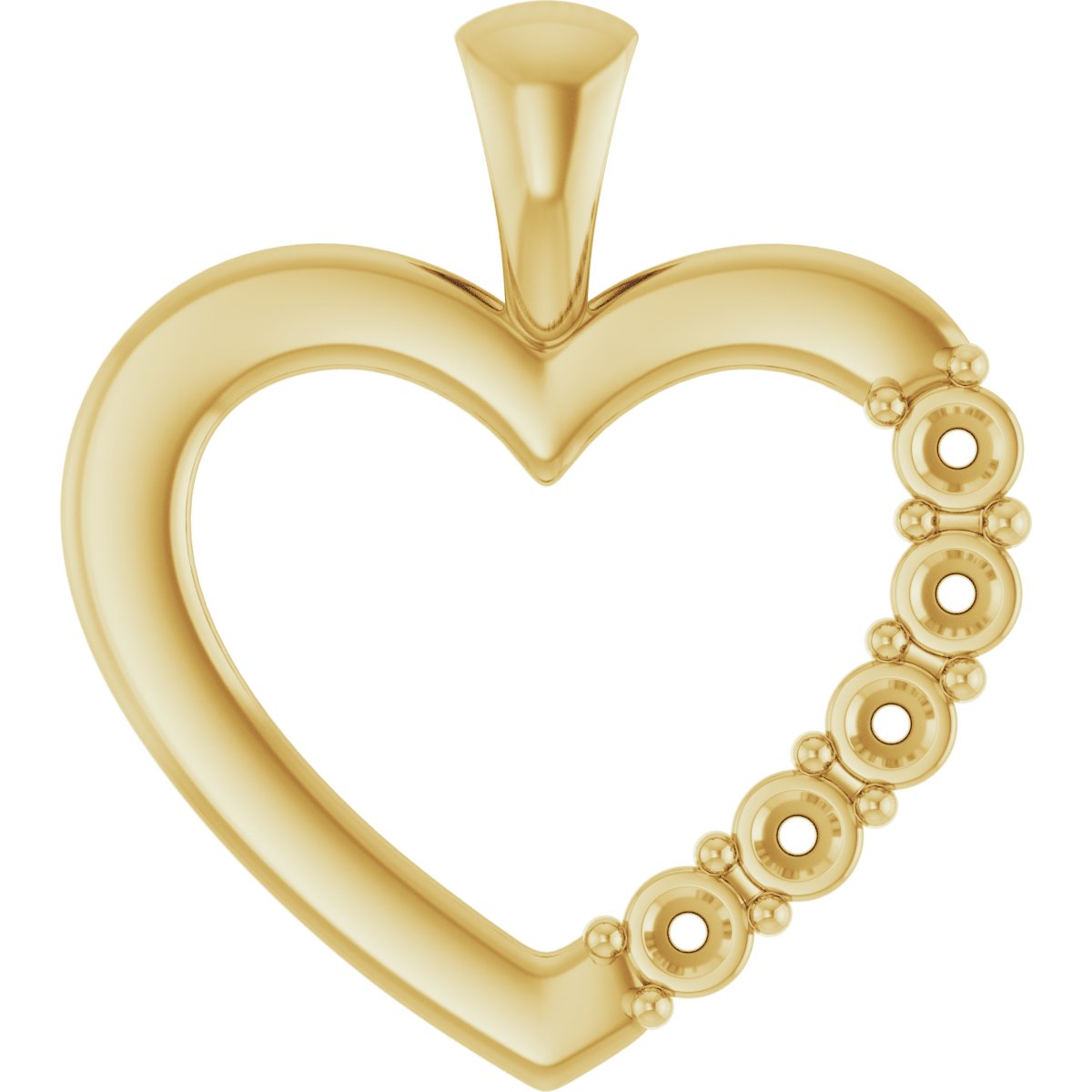 Family Heart Necklace or Pendant