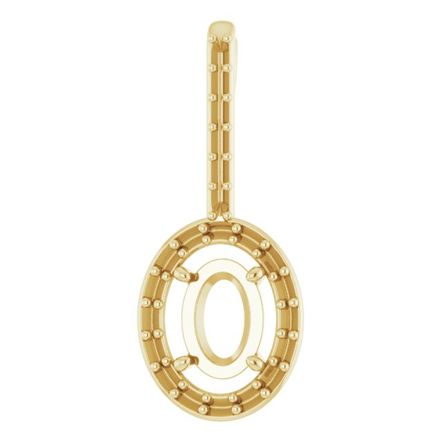Accented Halo-Style Pendant