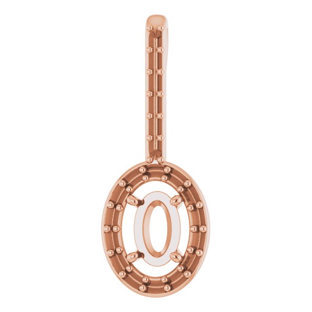 Accented Halo-Style Pendant