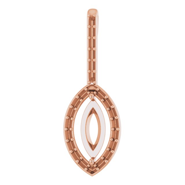 Accented Halo-Style Pendant