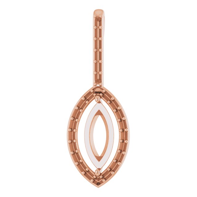 Accented Halo-Style Pendant