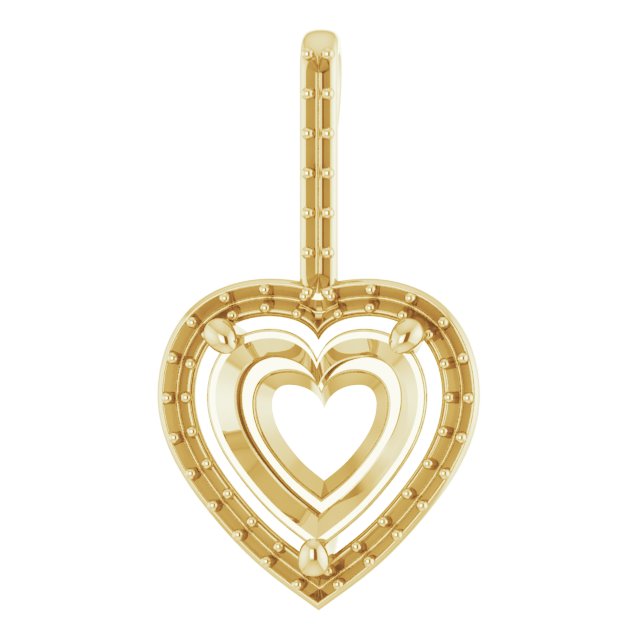 Accented Halo-Style Pendant