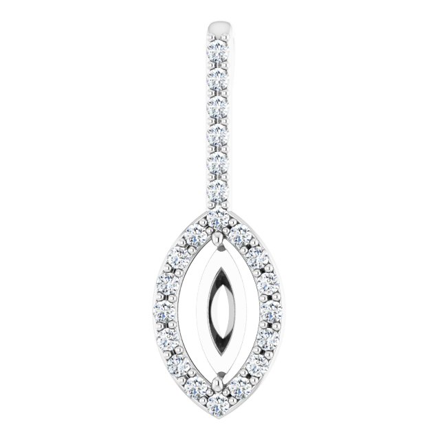 14k White Gold