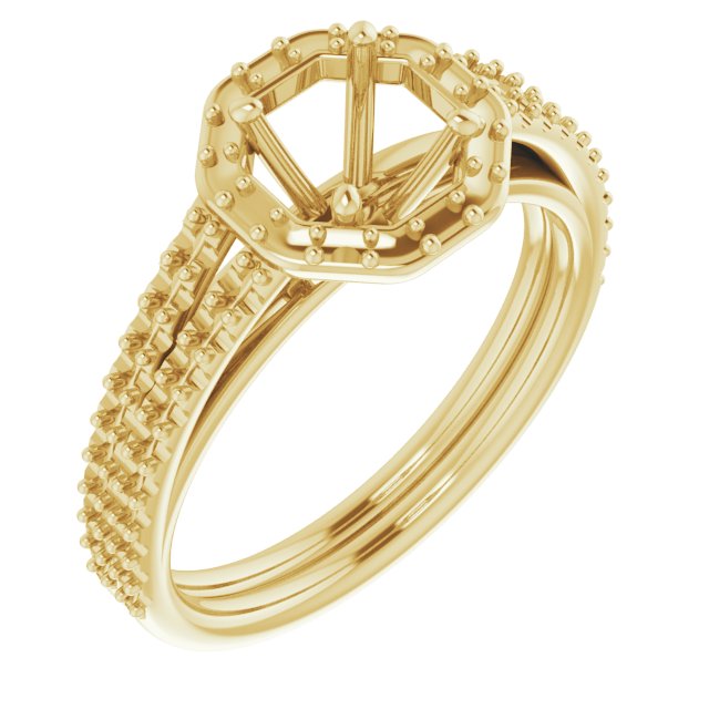 14k Yellow Gold
