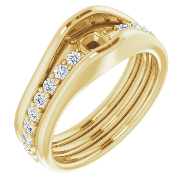 14k Yellow Gold