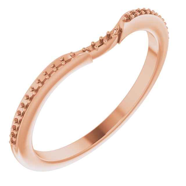 Accented Engagement Ring or Band