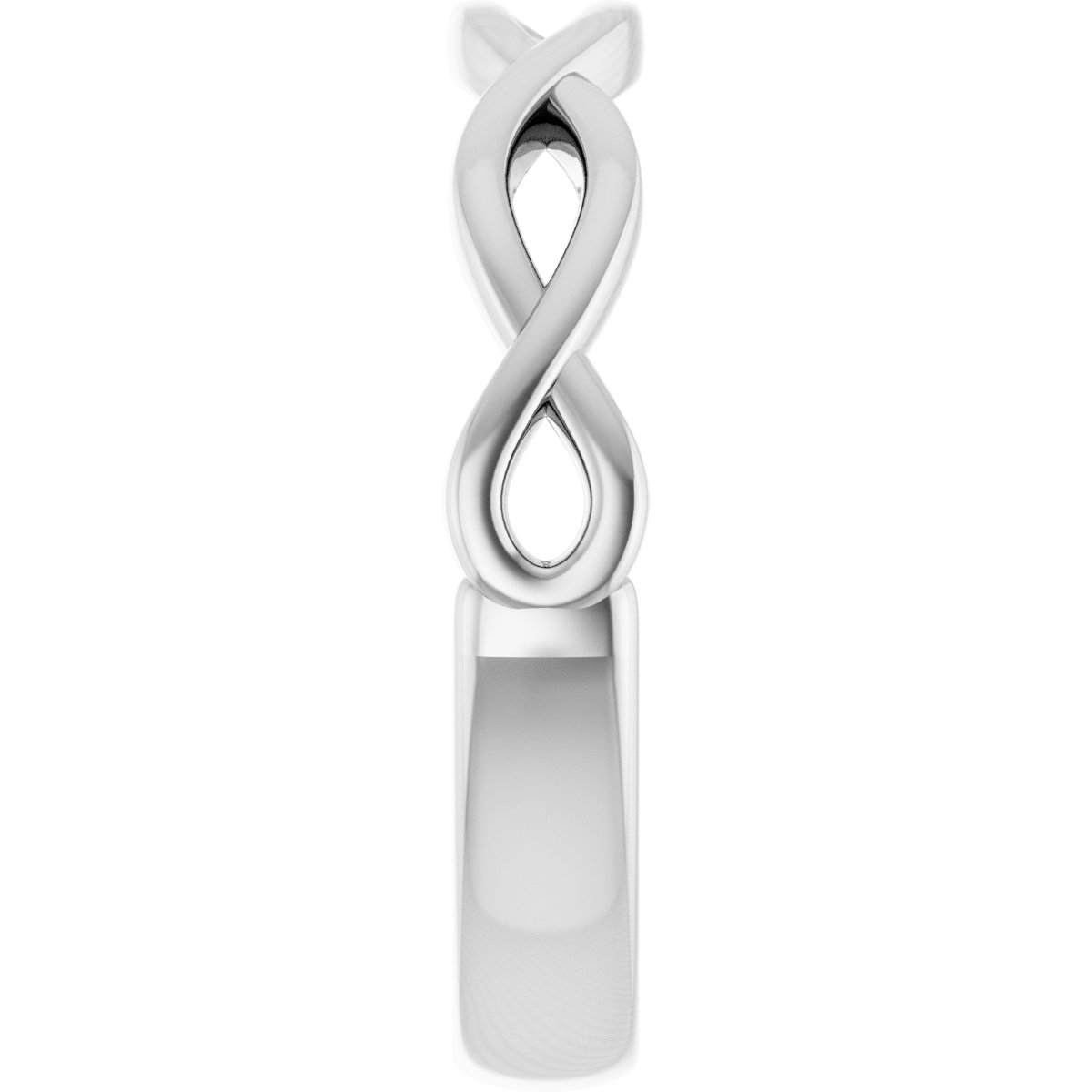 14K White Matching Band-4