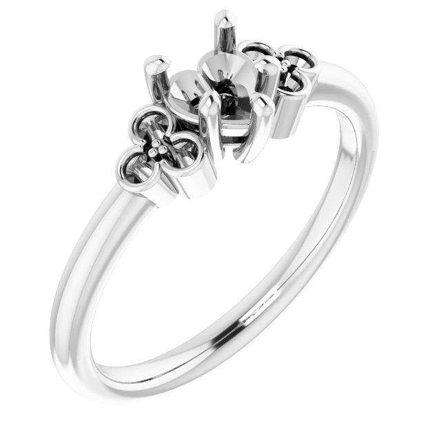 14k White Gold