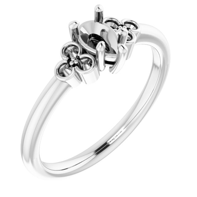 14k White Gold