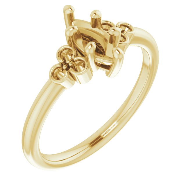 14k Yellow Gold