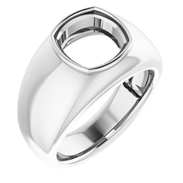 Bezel-Set Solitaire Ring