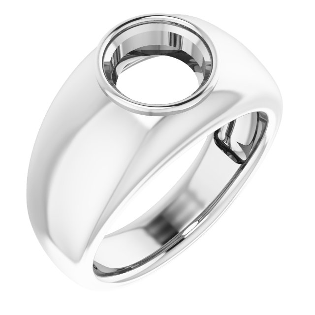 Bezel-Set Solitaire Ring