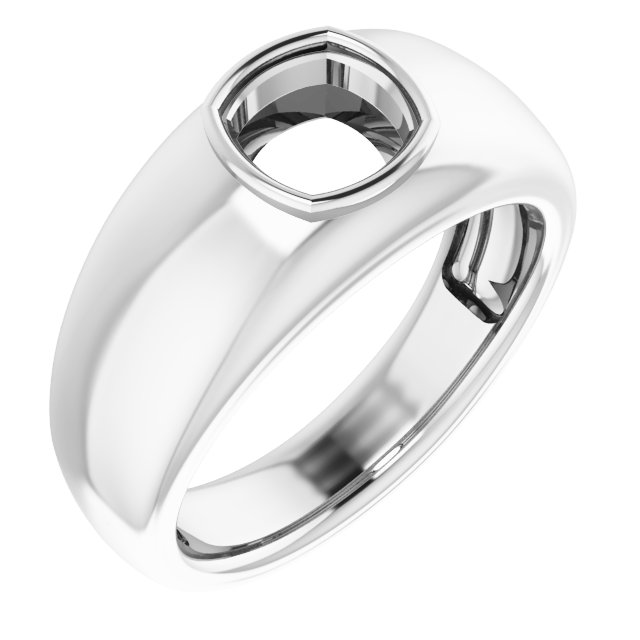 Bezel-Set Solitaire Ring