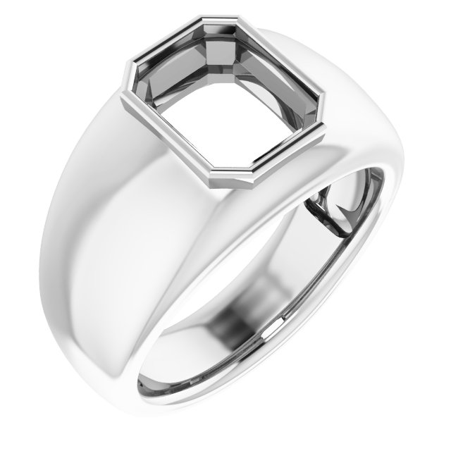 Bezel-Set Solitaire Ring