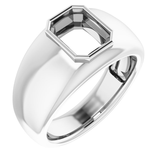 Bezel-Set Solitaire Ring