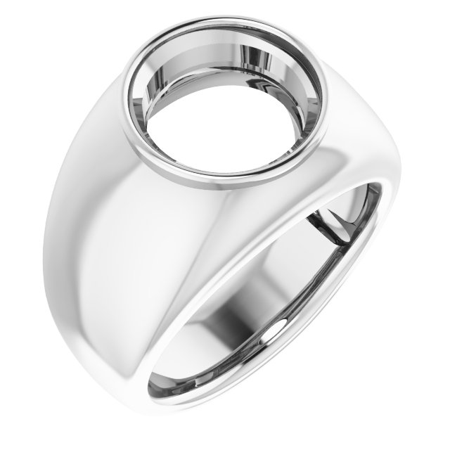 Bezel-Set Solitaire Ring