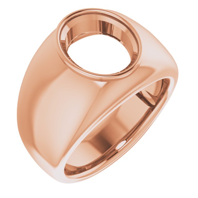 Bezel-Set Solitaire Ring