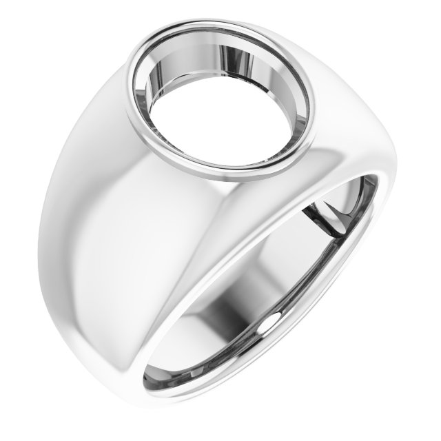 Bezel-Set Solitaire Ring