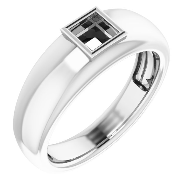 Bezel-Set Solitaire Ring
