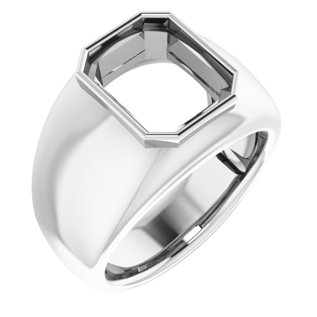 Bezel-Set Solitaire Ring