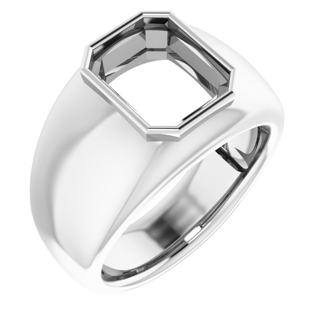 Bezel-Set Solitaire Ring