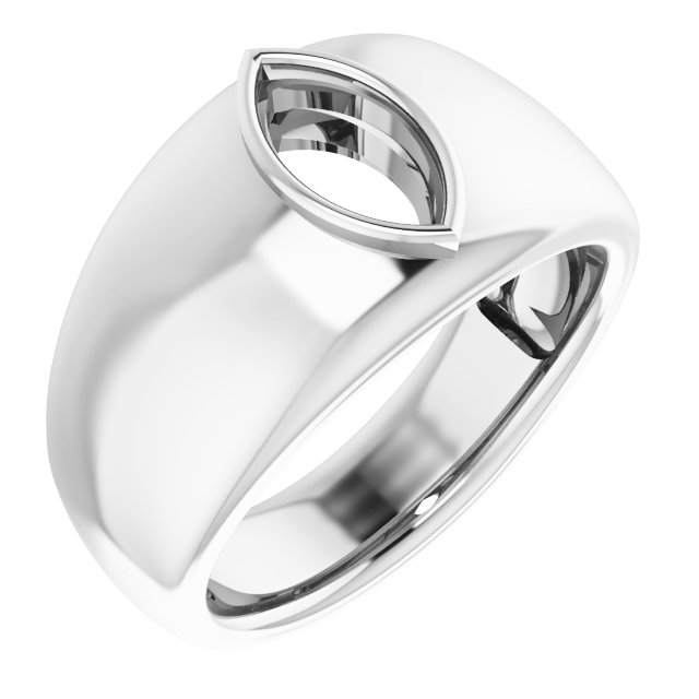 Bezel-Set Solitaire Ring