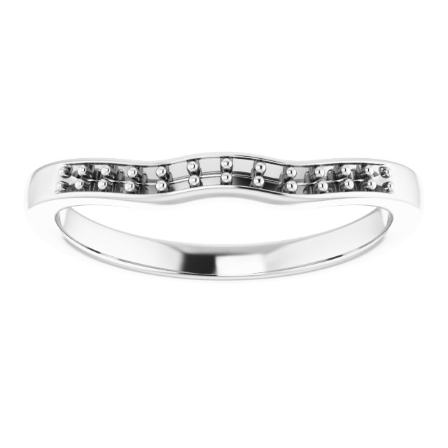 Band Mounting for 7.4 mm Round Ring view 3