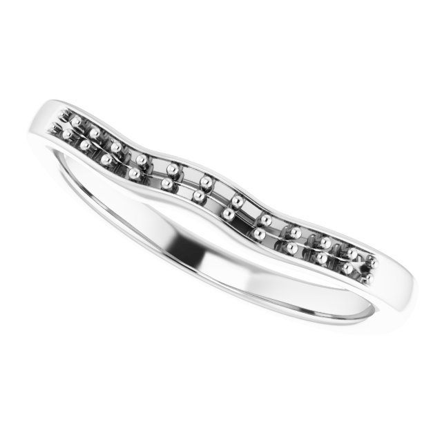 Band Mounting for 7.4 mm Round Ring view 5