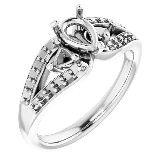 14k White Gold