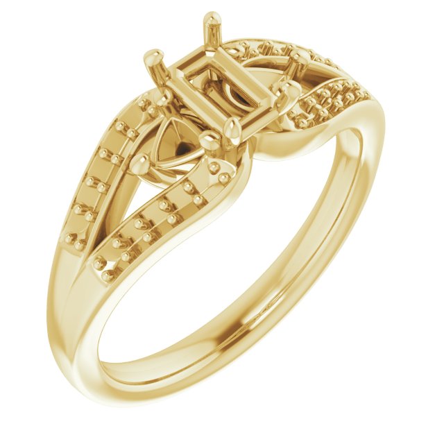 14k Yellow Gold
