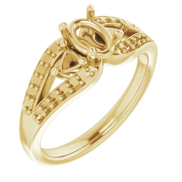 14k Yellow Gold