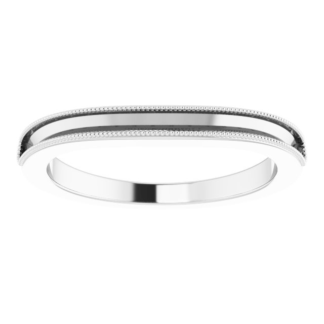 14K White 1/4 CTW Diamond Band